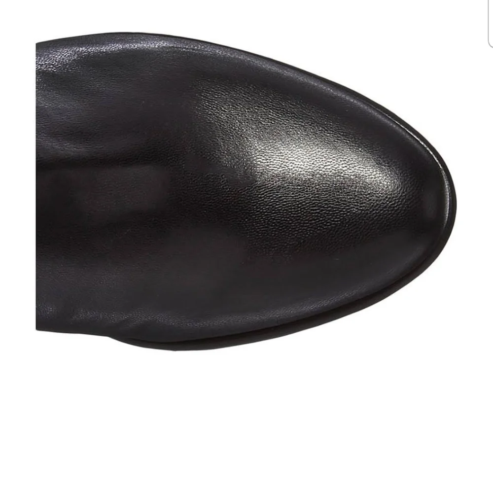 Calvin Klein Over the Knee Leather Boots 9.5 NEW